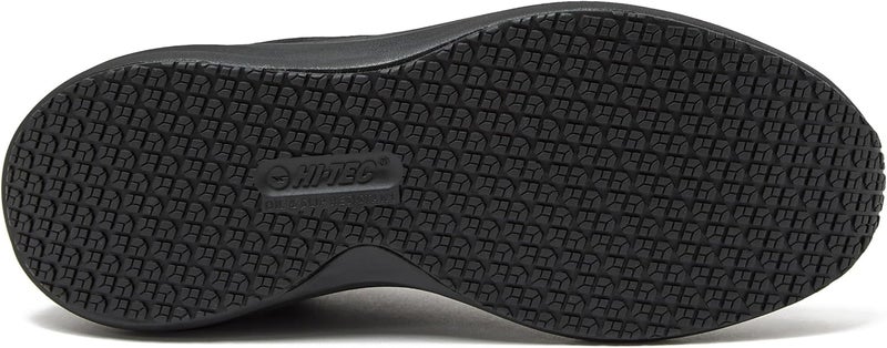HiTEC Resist SR Runner Mesh Black Non Slip Work Shoes for Men, Comfortable Water Resistant Mens Food Service Sneakers, Medium and Wide Width, Men's Size 7-16 - Image 5